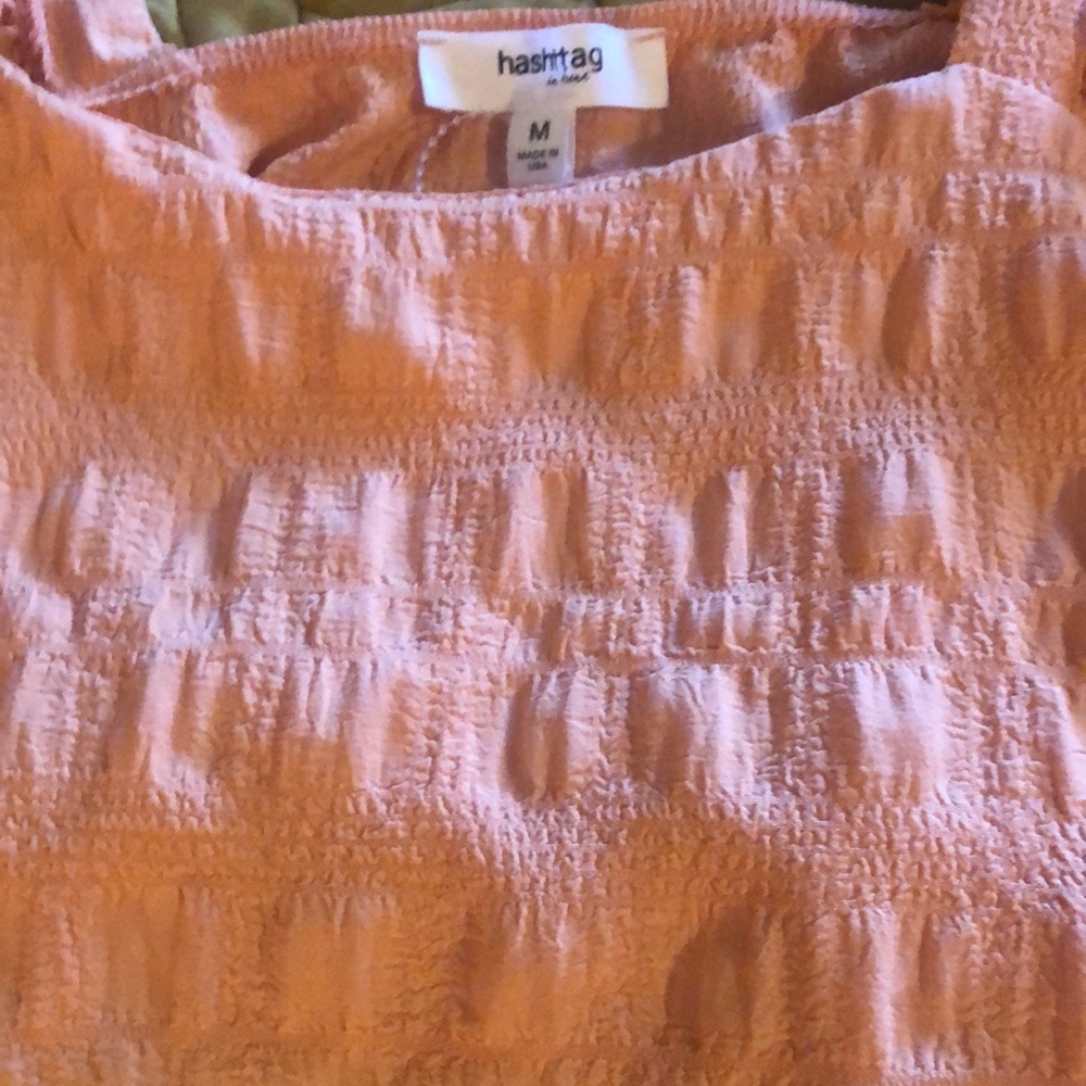 Orange Ruffle Top - Picture 3 of 6